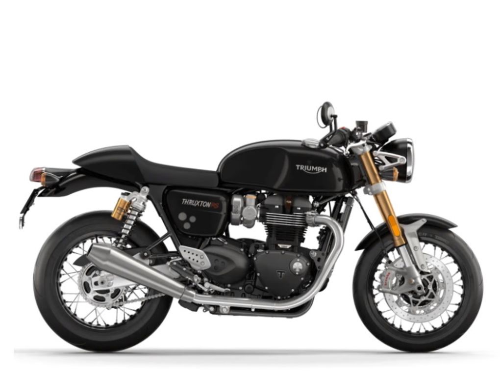 2024 Triumph Thruxton RS Jet Black Horizontal In-line 765