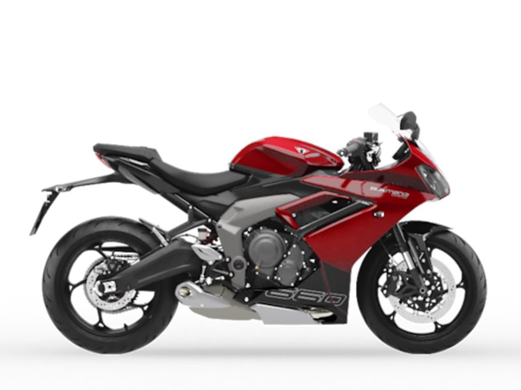 2025 Triumph Daytona 660 Carnival RedSapphire Black Horizontal In-line 660