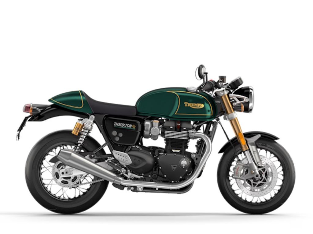 2025 Triumph Thruxton RS Final Edition Competition Green Parallel Twin 1200