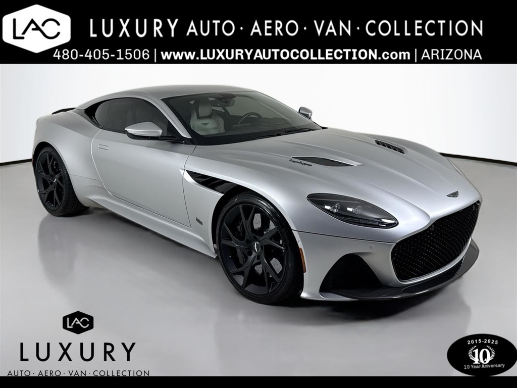 2019 Aston Martin DBS Superleggera * Satin Silver Wrap Coupe