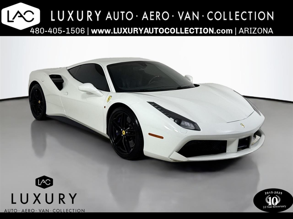 2018 Ferrari 488 GTB Custom Exhaust | Carbon Fiber Ext and Int Pkgs Coupe