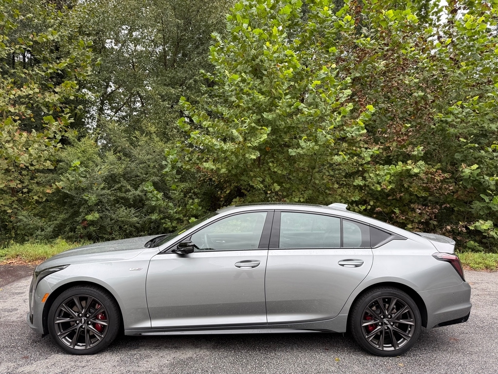 Argent Silver Metallic 2026 Cadillac CT5 Sedan All-Wheel Drive Automatic