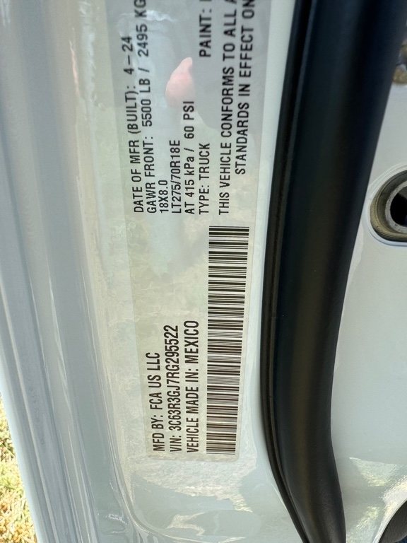2024 RAM 3500 Tradesman Crew HEMI 4WD LWB photo