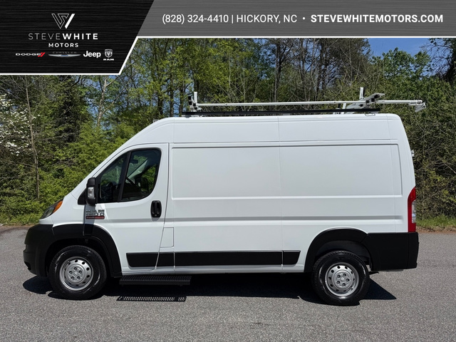 Bright White Clear Coat 2021 RAM ProMaster 1500 136 High Roof Cargo Van FWD Van Front-Wheel Drive Automatic