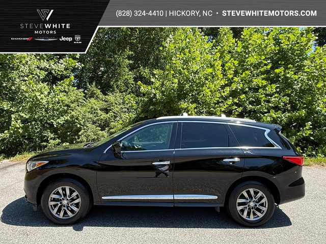 Black Obsidian 2013 INFINITI JX35 SUV / Crossover All-Wheel Drive Continuously Variable Transmission