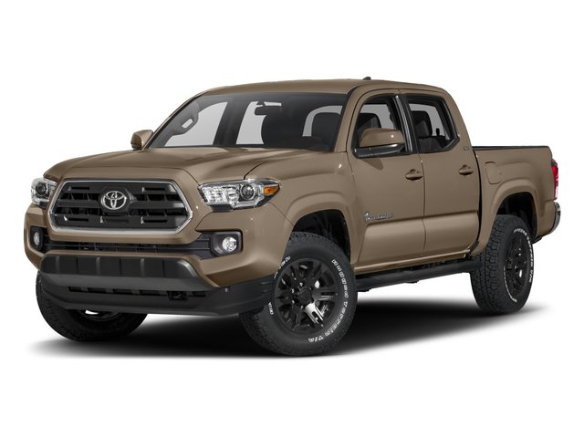 Super White 2017 Toyota Tacoma Pickup Truck  Automatic
