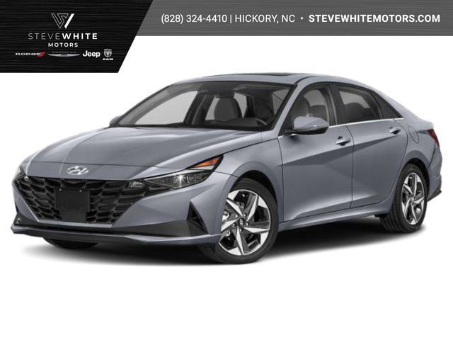 Onyx Black 2023 Hyundai Elantra Hybrid Limited FWD Sedan Front-Wheel Drive Automatic