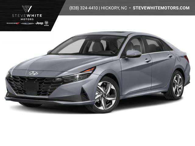 Onyx Black 2023 Hyundai Elantra Hybrid Limited FWD Sedan Front-Wheel Drive Automatic