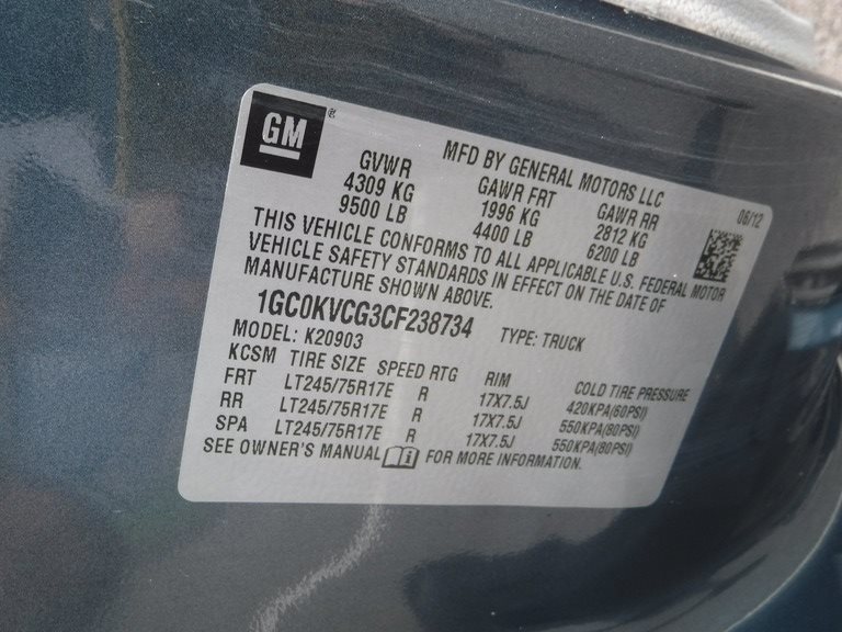 2012 Chevrolet Silverado 2500HD image 25