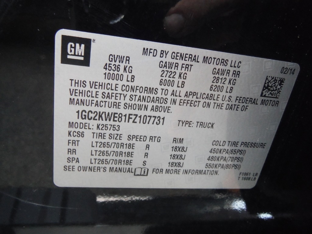 2015 Chevrolet Silverado 2500HD image 47