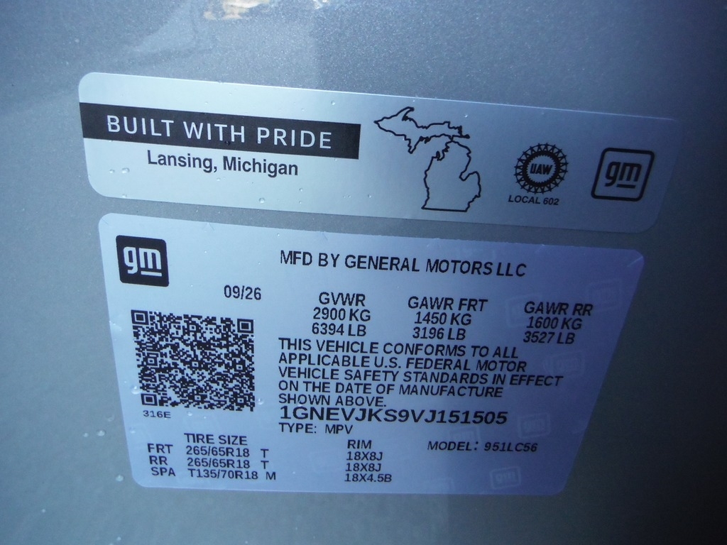 2027 Chevrolet Traverse image 40