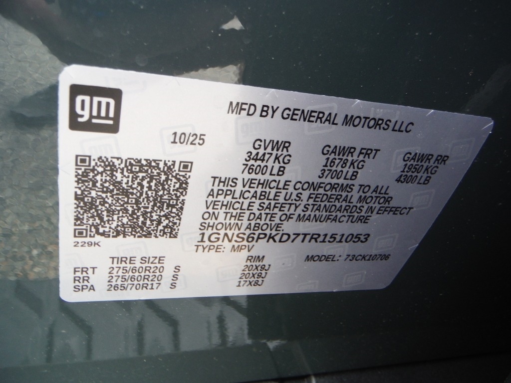 2026 Chevrolet Tahoe image 68
