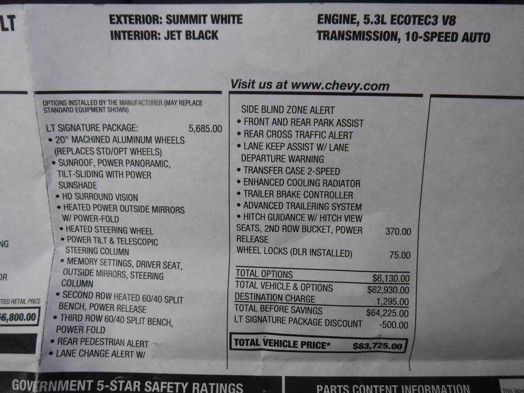2021 Chevrolet Tahoe image 45