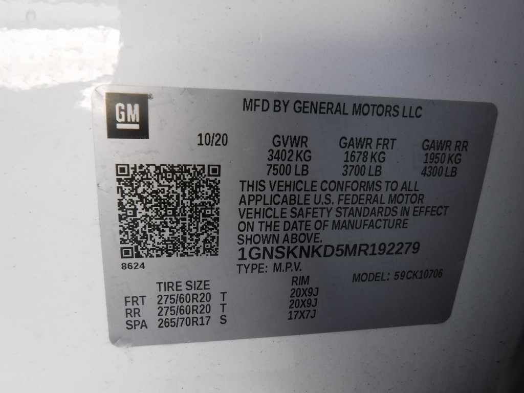 2021 Chevrolet Tahoe image 49