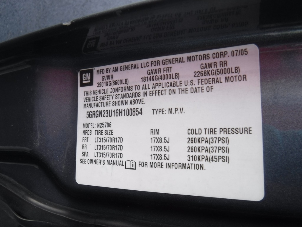 2006 HUMMER H2 image 32