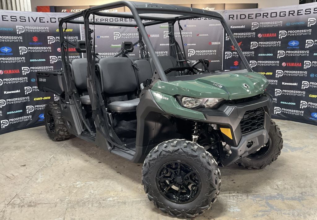 2025 Can-Am Defender MAX DPS HD9 Compass Green  4