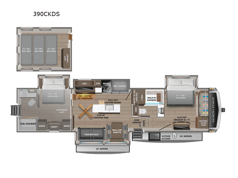 2025 Jayco North Point 390CKDS