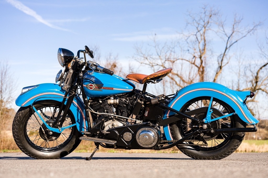 1938 Harley-Davidson® Knucklehead® EL Vintage Antique Restored Museum ...