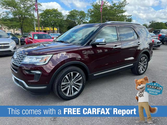 2019 Ford Explorer Platinum Sport Utility 4D SUV