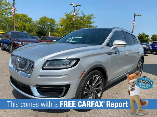 2019 Lincoln Nautilus Reserve Sport Utility 4D SUV