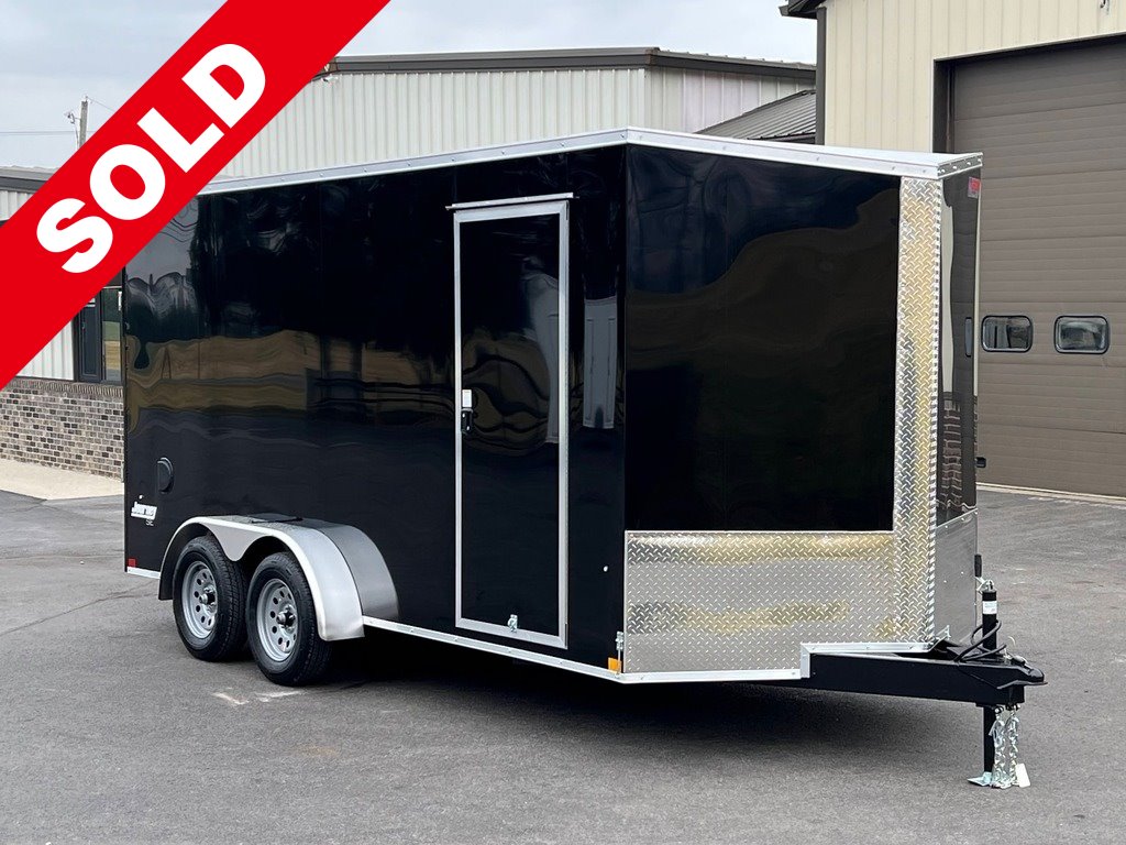7' X 16' Pace Journey SE V-Nose Ramp Door Enclosed Cargo Trailer
