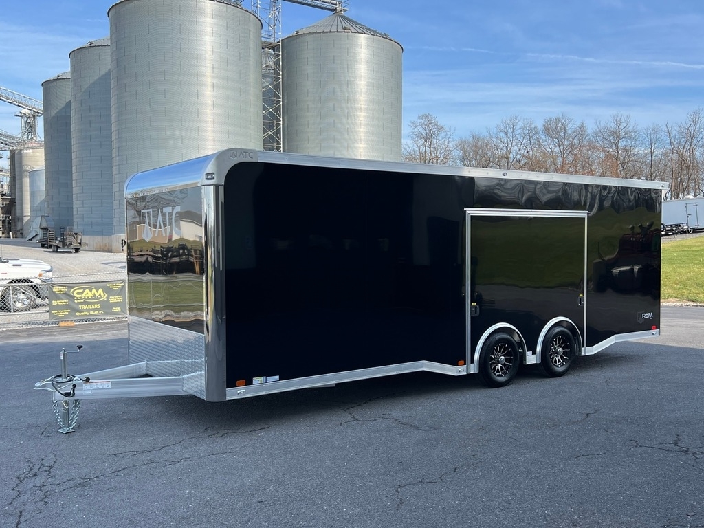 8.5' X 24' ATC Aluminum Car Hauler Enclosed Trailer w/ Premium Escape Door