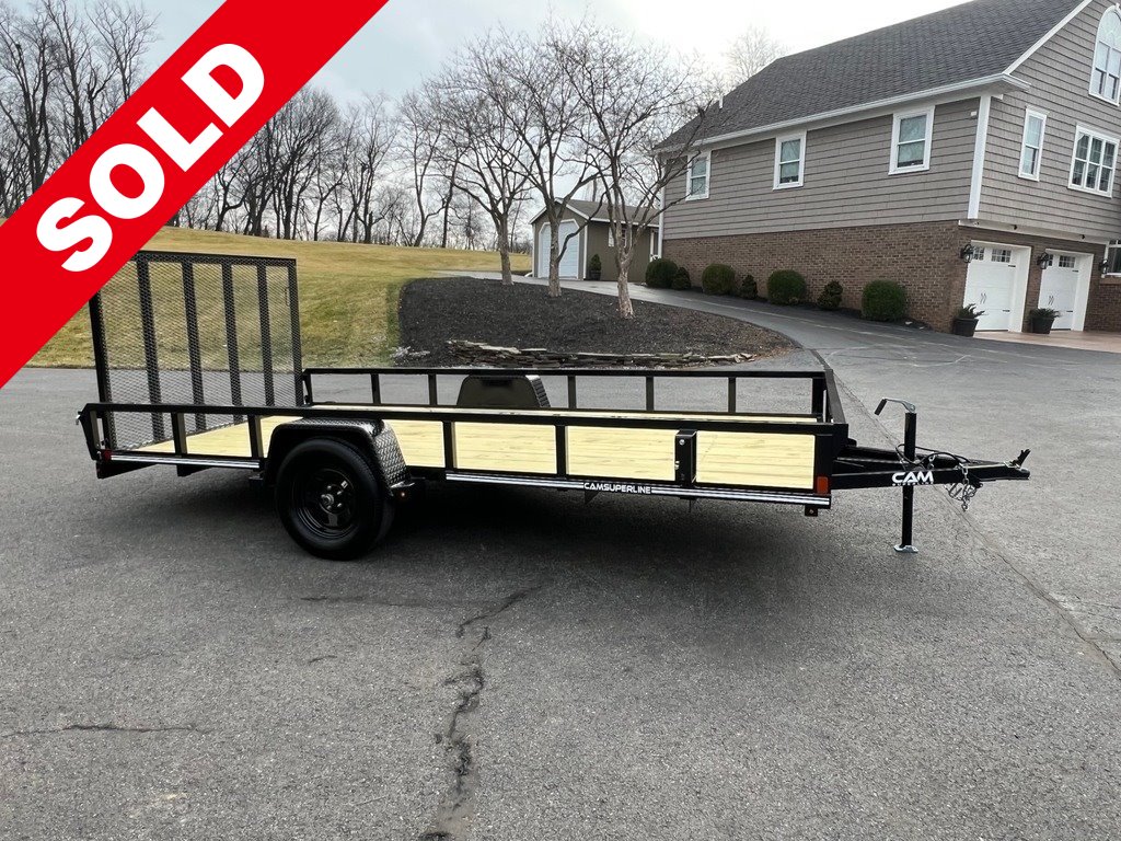 2024 CAM Superline Landscape / Utility Trailer PATV8214-BP-030