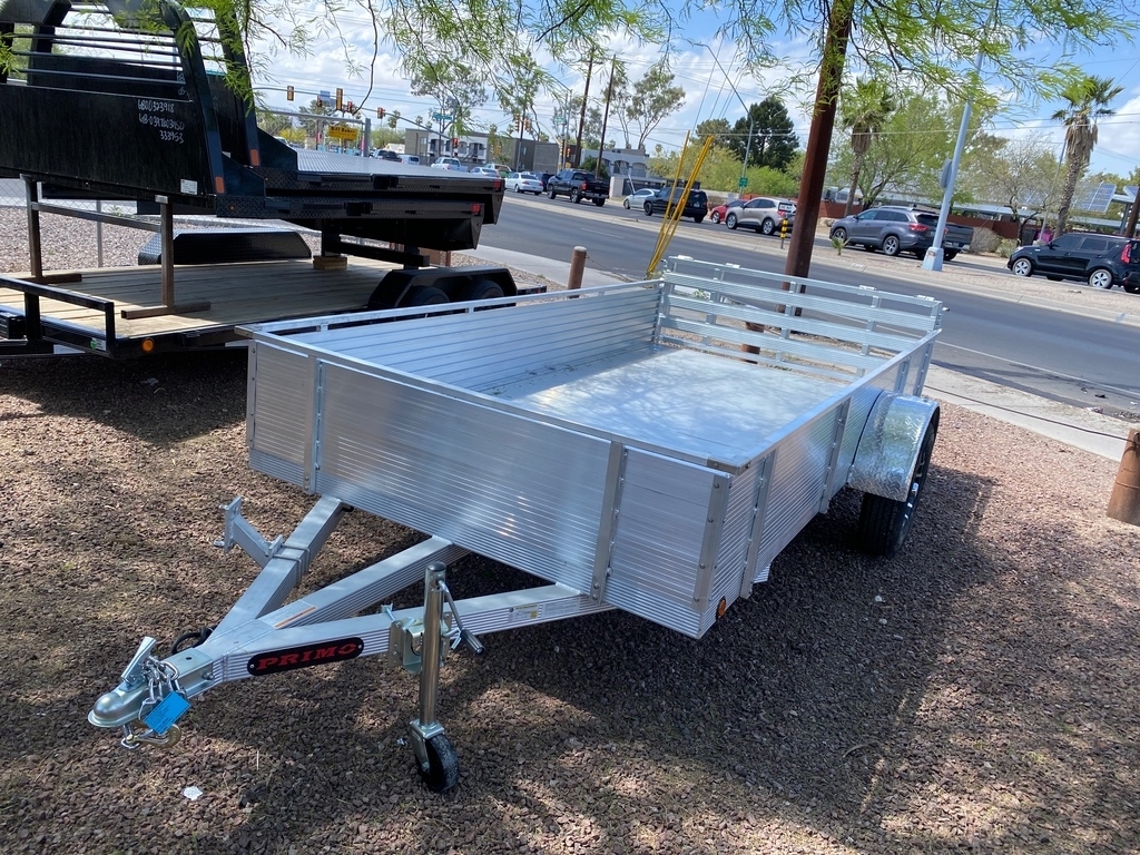 2022 Primo Trailers 6x12, Gate, Aluminum, 16" High Sides