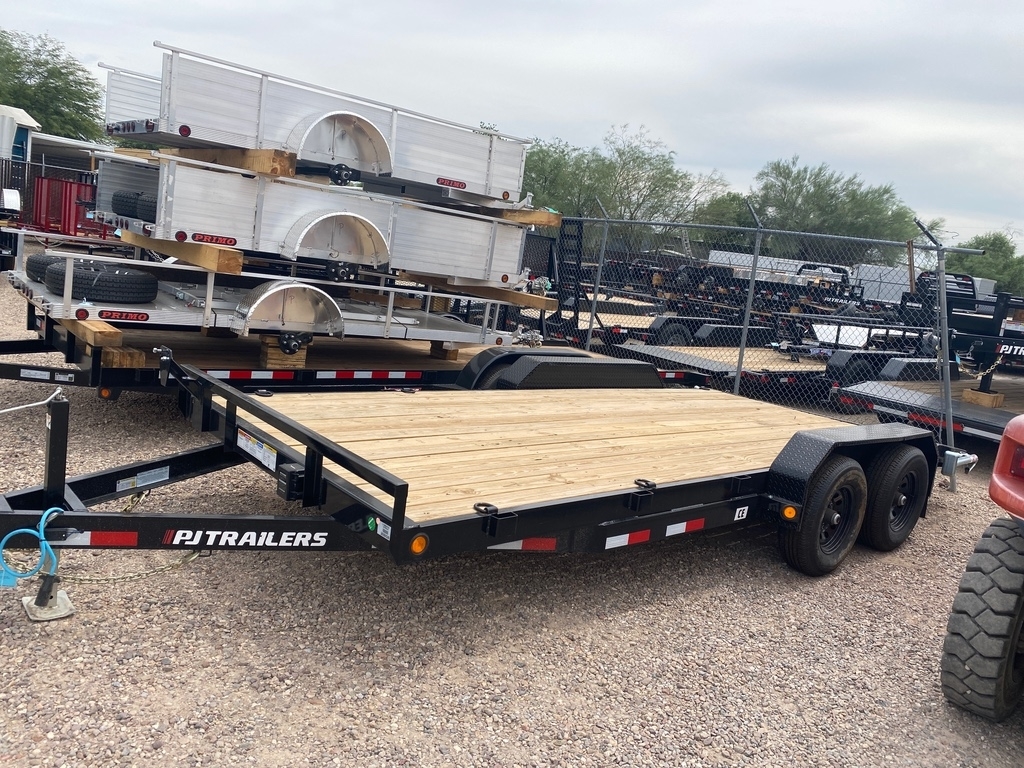 2023 PJ Trailers Equipment 5" Channel 22', Dovetail