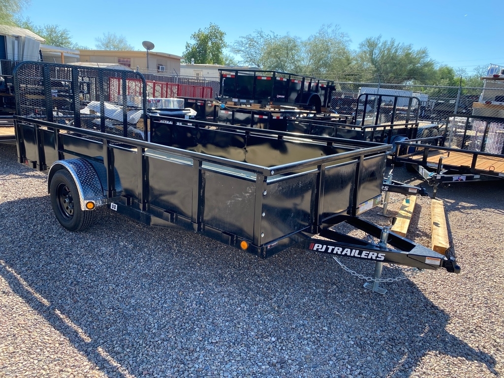 2023 PJ Trailers 83x14, Gate, 22" Solid Sides