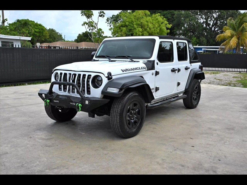 2018 Jeep Wrangler Unlimited All New Sport SUV 4D SUV