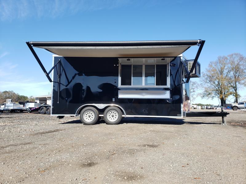 7X16 concession trailer w sinks and power