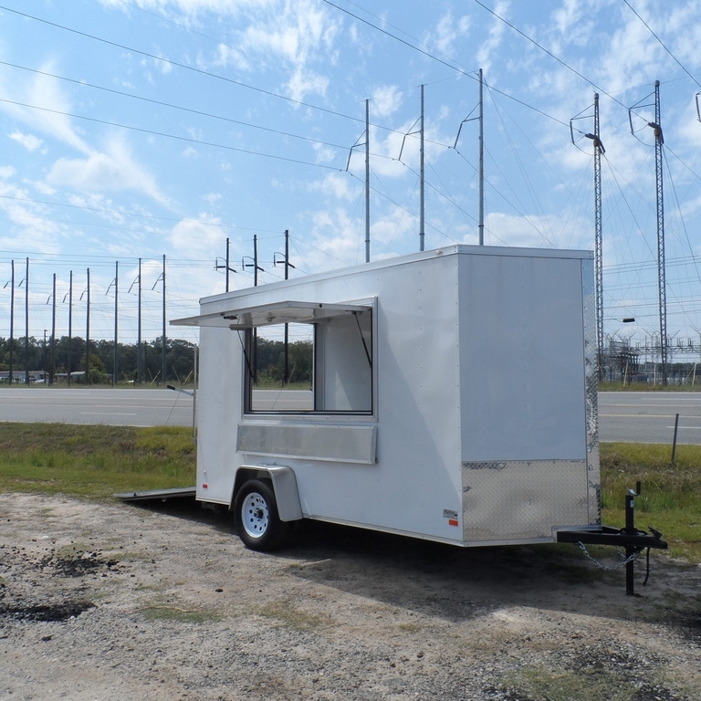 2020 Covered Wagon concession 6x12 enclosed trailer 3x6 window - Mobile ...