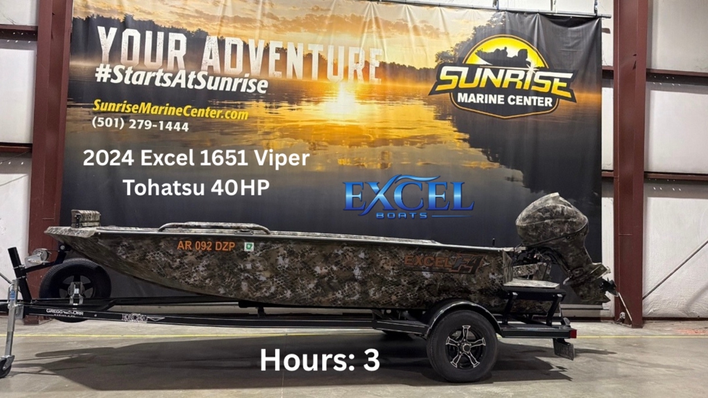 2024 Excel 1651 Viper W/Tohatsu 40