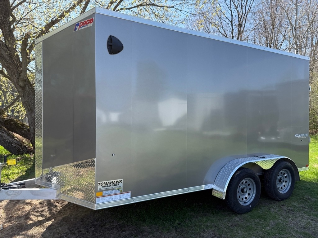 2025 Pace American 7 x 14 Cargo Sport All Aluminum Enclosed Trailer
