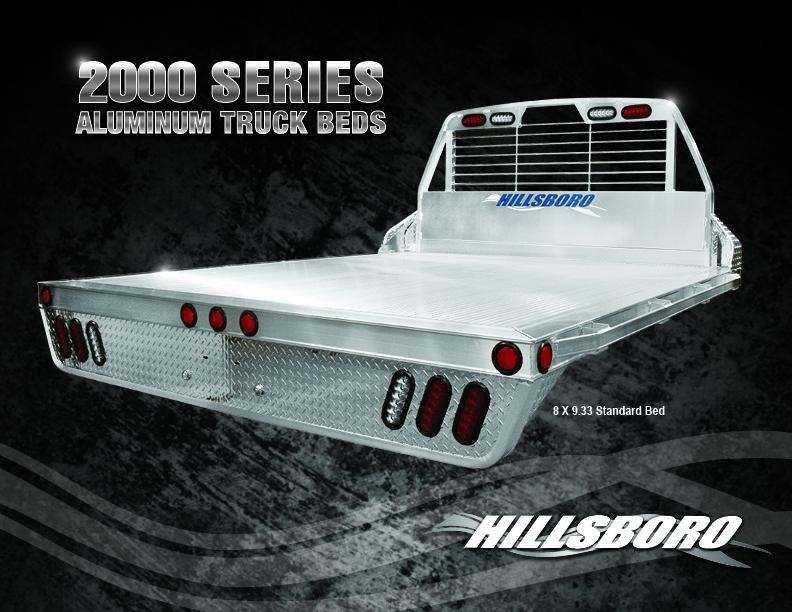 Hillsboro 7 x 7 ALT 2000 Series Aluminum Truck Bed