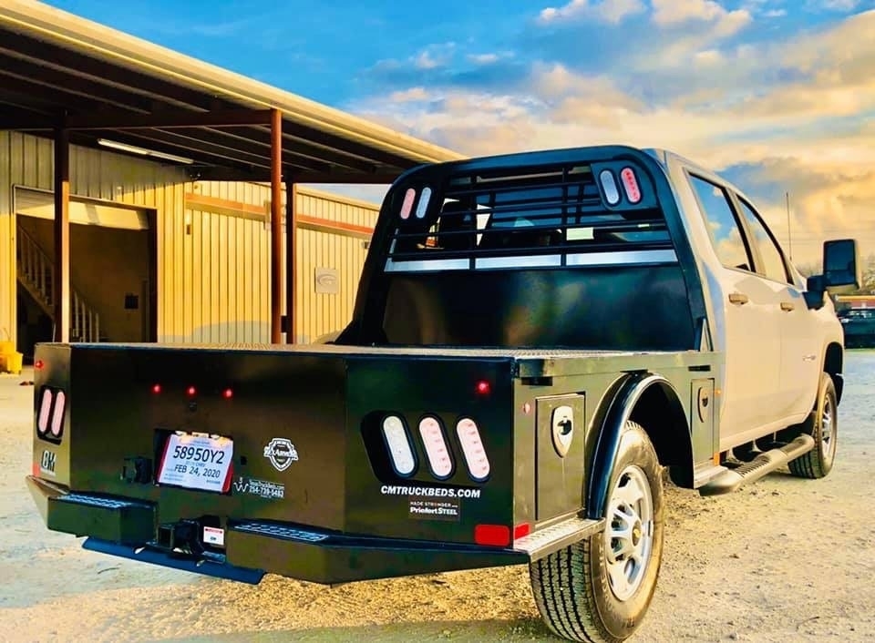 CM Truck Beds SK 7 x 8.5 Steel Skirted Truck Bed