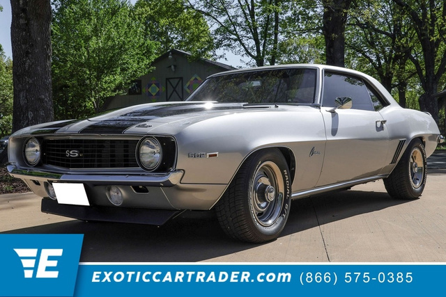 Cortez Silver 1969 Chevrolet Camaro Coupe 3-Speed Automatic