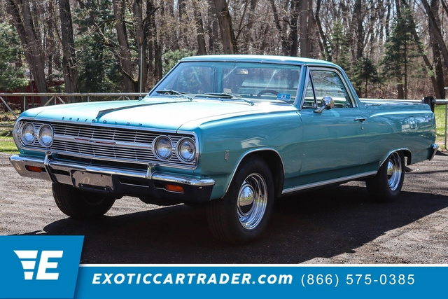 Teal (Artesian Turquoise) 1965 Chevrolet El Camino Coupe 2-Speed Automatic