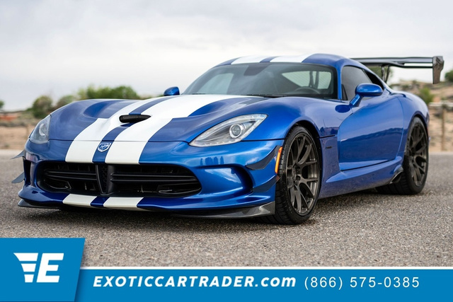 Viper GTS Blue 2013 Dodge Viper SRT GTS Coupe Rear-Wheel Drive 6-Speed Manual