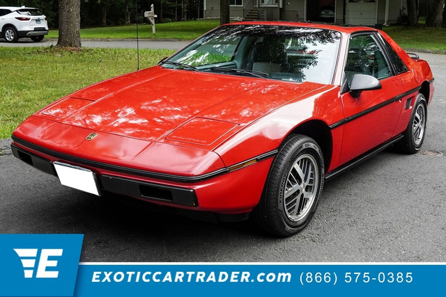 1985 Pontiac Fiero Coupe Rear-Wheel Drive
