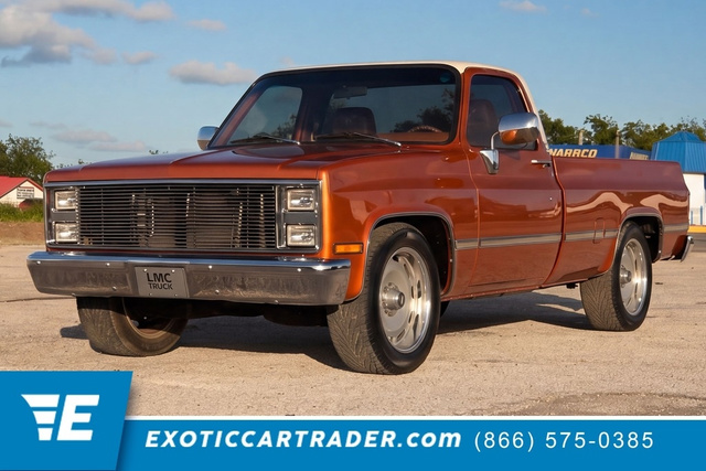 Orange 1982 Chevrolet C/K 10 Pickup Truck 4-Speed Automatic