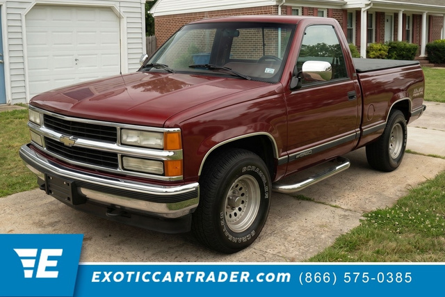 Orange 1982 Chevrolet C/K 10 Pickup Truck 4-Speed Automatic