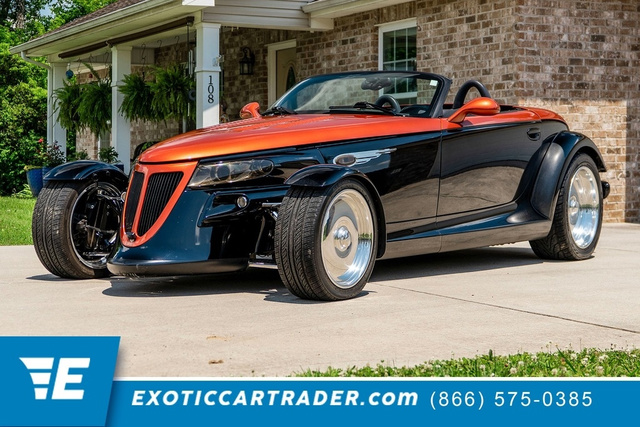 Black/Orange 2000 Plymouth Prowler 2 Dr STD Convertible Convertible Rear-Wheel Drive 4-Speed Automatic