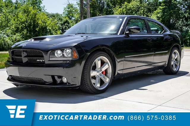 Brilliant Black 2007 Dodge Charger Sedan Rear-Wheel Drive 5-Speed Automatic