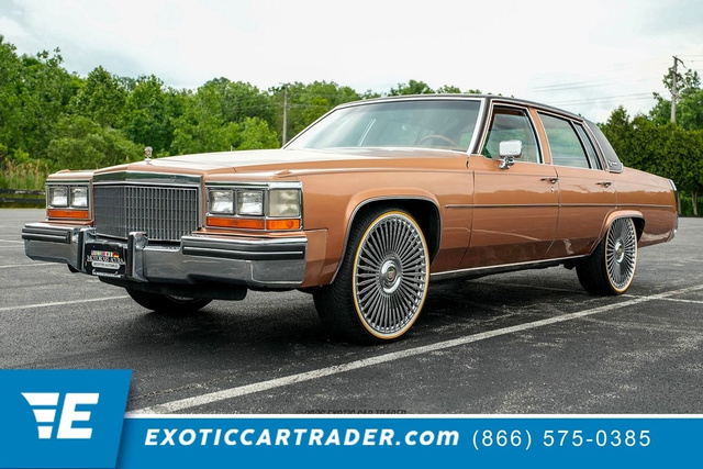 Western Saddle Firemist Metallic 1980 Cadillac DeVille Sedan 3-Speed Automatic