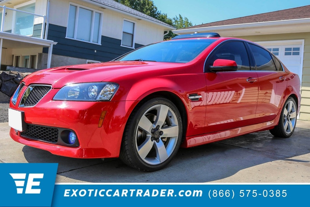 2009 Pontiac G8 Sedan Rear-Wheel Drive 6-Speed Automatic