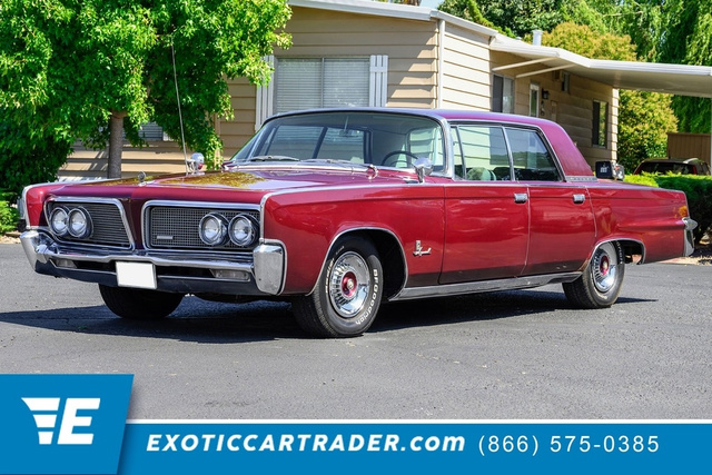Red (Burgundy) 1964 Chrysler Imperial Sedan 3-Speed Automatic