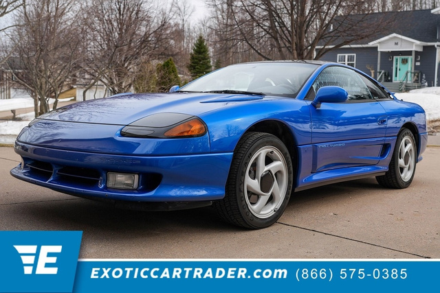 Mistic Blue Metallic 1992 Dodge Stealth R/T Turbo AWD Hatchback All-Wheel Drive 5-Speed Manual