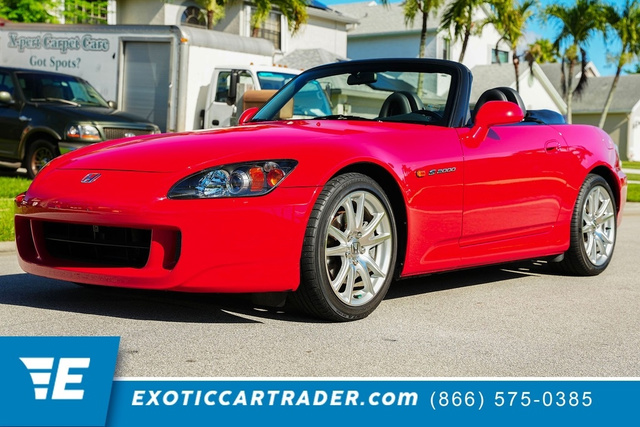 New Formula Red 2004 Honda S2000 Roadster Convertible Rear-Wheel Drive 6-Speed Manual
